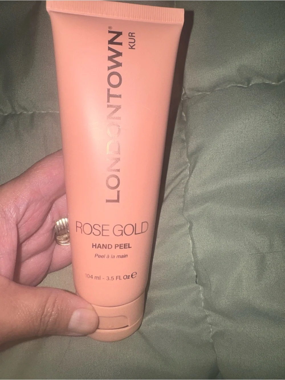 Londontown Kur Rose Gold Hand Peel 104 ml 3.5 Oz New Sealed
